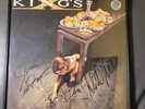King's X Autographed & Framed Lp Black Flag and Prisoner + Junior's gone wild