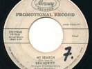 BEN HEWITT - My Search MERCURY - Rockabilly 45 - HEAR