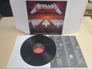METALLICA MASTER OF PUPPETS LP 1ST PRESS ELEKTRA W/INSERT VINYL RECORD 1986 STER