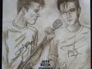 Jeff Beck Johnny Depp 18 BOTH Signed Autographed Gold Vinyl LP + 2 digital pix