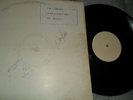THE LURKERS - GODS LONELY MEN LP PUNK ROCK TEST PRESSING WHITE LABEL SIGNED EX
