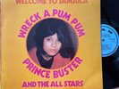 PRINCE BUSTER Wreck A Pum Pum FAB BBLP821 1969 Original LP EX Blue Labels