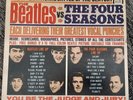 The Beatles vs The Four Seasons Original Used Vinyl Records DX 30 Two Record Set