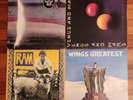 WINGS(MCCARTNEY)4 ALBUMS: WINGS OVER AMERICA,WINGS GREATEST, VENUS AND MARS, RAM