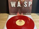 W.A.S.P. Animal Fuck Like A Beast Rare Red Vinyl LP 1984 France 12-KUT-109