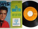 Elvis Presley / In The Ghetto & Any Day Now / 1969 RCA 45rpm  w PS / NM+