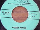 The Clickettes - Lover's Prayer / Grateful 1959 7