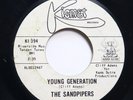 SANDPIPERS - YOUNG GENERATION / ALI BABA - DOO WOP 45 *PROMO*
