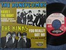 HONEYCOMBS Have I The Right & KINKS You Really Got Me / 4-track 7