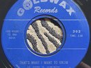 James Carr - That's what I want to know - Goldwax Original