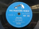 ELVIS PRESLEY 78 RPM PARALYZED / WHEN MY BLUE MOON TURNS TO GOLD HMV POP 378 EX