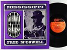 Mississippi Fred McDowell - Delta Blues LP - Arhoolie VG++