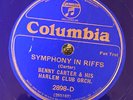 Columbia 2898D Benny Carter Harlem Club Or DEVILS HOLIDAY 1934  78 rpm  Jazz EE+