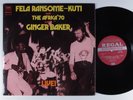FELA RANSOME-KUTI & AFRICA '70/GINGER BAKER Live  REGAL ZONOPHONE LP uk i