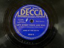 SONS OF THE SOUTH Lift Every Voice & Sing/America DECCA 8646 Rare  BLACK GOSPEL