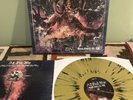 All Out War Crawl Among The Filth LP Record Green Splatter Death Metal Vinyl