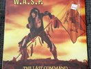 W.A.S.P. THE LAST COMMAND VINYL SHRINK ORIGINAL 1985 LP INSERT WARNING STICKER