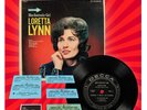 LORETTA LYNN “BLUE KENTUCKY GIRL” VINYL EP ORIG JUKEBOX STEREO 7”RECORD w/STRIPS
