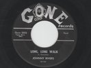 ROCKABILLY 45 - JOHNNY RIVERS - LONG LONG WALK  / BABY COME BACK- HEAR 1958 GONE