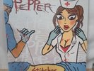 Pepper Stitches Vinyl LP punk Rock LAW Rwcords Hard to Find