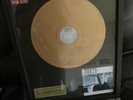 STING DREAM OF THE BLUE TURTLES GOLD VINYL LP FRAMED