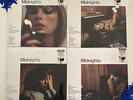 TAYLOR SWIFT  “Midnights” 4 Vinyl Complete Set W/ Signed Autographed Photos