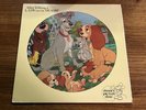 Awesome Original LP Disney Lady And The Tramp Picture Disc 3103