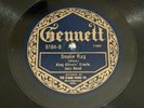 King Oliver Gennett 5184 Snake Rag / Art Landry Choo Choo Jazz 78 E-