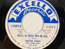 Excello 2122 Guitar Gable - Gumbo Mombo / What's the Matter, PROMO 7