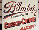CHEECH AND CHONG BIG BAMBU 1972 ODE LP w/ROLLING PAPER TERRE HAUTE STONER COMEDY