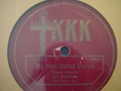 VERY RARE-An American/THE AMERICAN QUARTET-My Own United States/PATRIOTIC MEDLEY