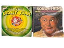 Looney Tunes 24 Greatest Stars & Tunes K-Tel 1976 NU9140 Vinyl LP-Jackie Gleason