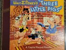 Walt Disney's Three Little Pigs -78RPM Shellac LP -1949- RARE - Capitol DBX-3013