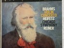 Brahms Violin Concerto Living Stereo Heifetz Reiner Chicago Symphony Reissue NM