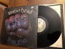 Motorhead Lp Iron Fist Nr Mint Disc Original In shrink wrap VG+/VG+