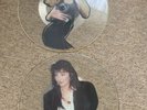 uncut shaped Picture Disc X 2-limited-TEST PRESSING-Madonna-Kate Bush-interview