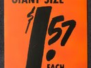 Reproduction Andy Warhol 1963 record sleeve Giant Size $1.57 Each -- GREEN