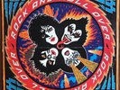 Kiss Rock And Roll Over Vinyl LP Record Blue Tear Club G