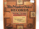 His Masters Voice 78RPM Vinyl Record Set in Box