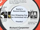 Richard Carpenter Calling Your Name / Time Rare Promo DJ NM 45 7