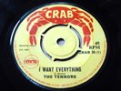 The Tennors - I Want Everything  1969 Crab Skinhead Reggae 45
