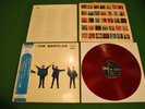 Beatles Help Japan LP  1.pr Mint Obi 1965 red vinyl Odeon OR-7387