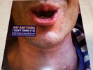 Say Anything I Don't Think It Is Opaque Light Blue colored vinyl Sealed