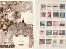 The Beatles/Revolver Red board LP record with portrait Good playback From Japan
