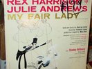 REX HARRISON JULIE ANDREWS MY FAIR LADY VINTAGE ALBUM VINYL RECORD STEREO -NICE