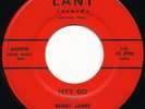 rare Bobby James &The Dristells Let's Go private press instro rocker 45 vg+ 1965