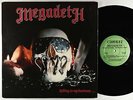 Megadeth - Killing Is My Business... And Business Is Good  LP - Combat VG++
