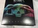 IN FLAMES-BATTLES BOX set w/ 2 yellow VINYL cd slipmat photocard poster sticker