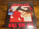METALLICA - Kill 'Em All Fire Engine Red Vinyl LP Blackened Records NEW
