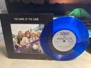 ABBA - THE NAME OF THE GAME - BLUE VINYL - UK
